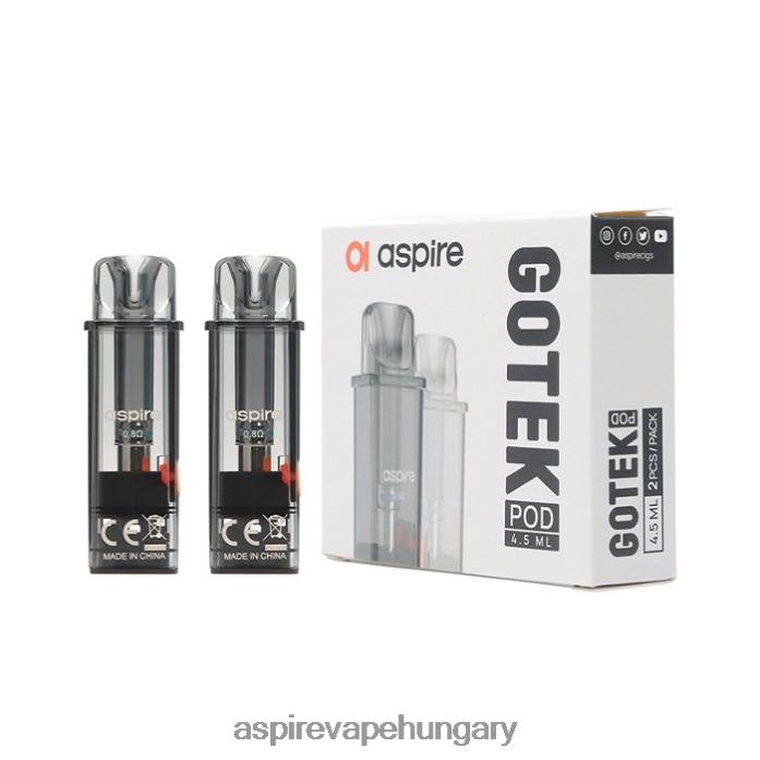 Aspire gotek pod (újratöltött kiadás 4,5 ml) kompatibilis a gotek x és gotek s készülékekkel - Aspire E Cigi VZXL0J232